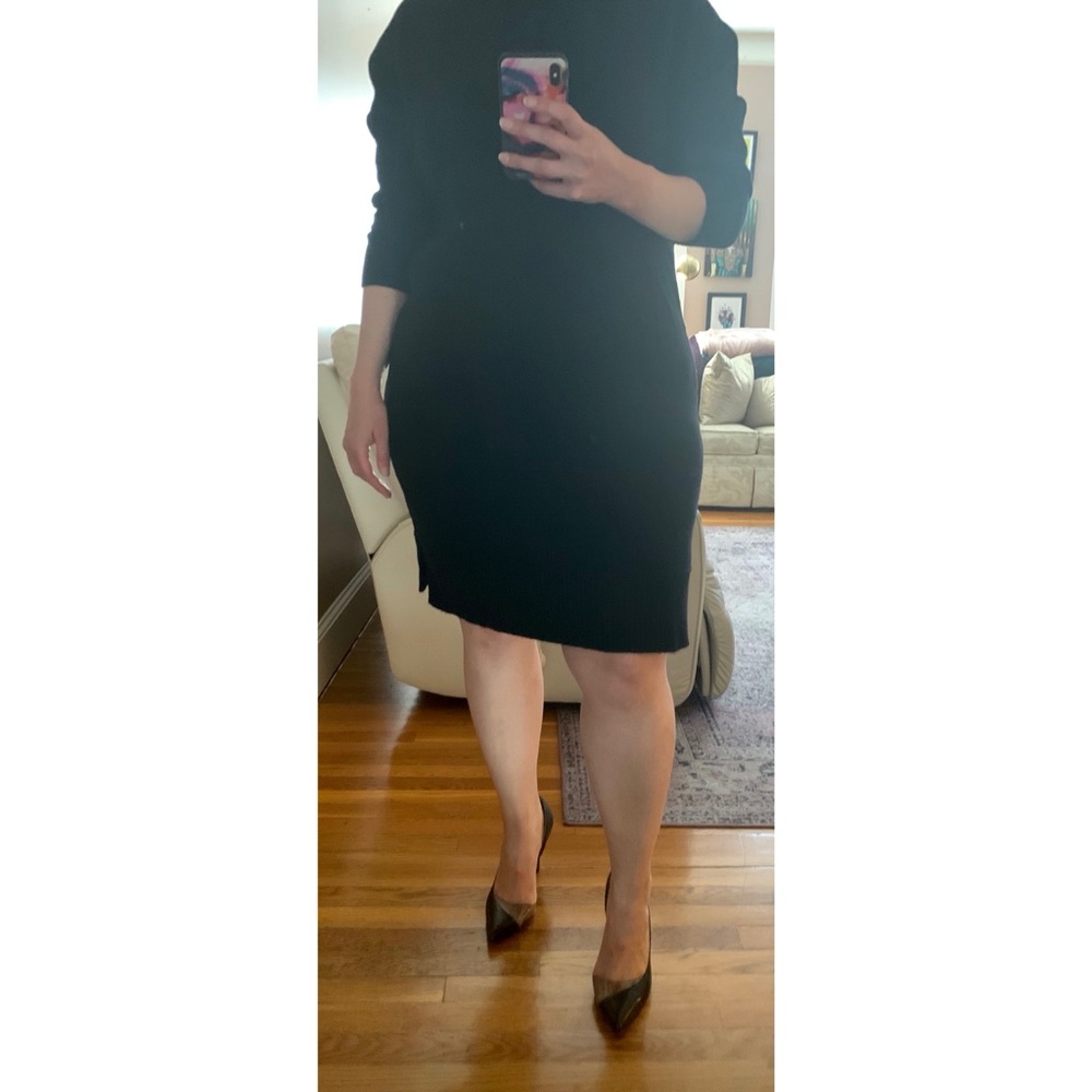 Black and PVC pump - Picture 3 of 4